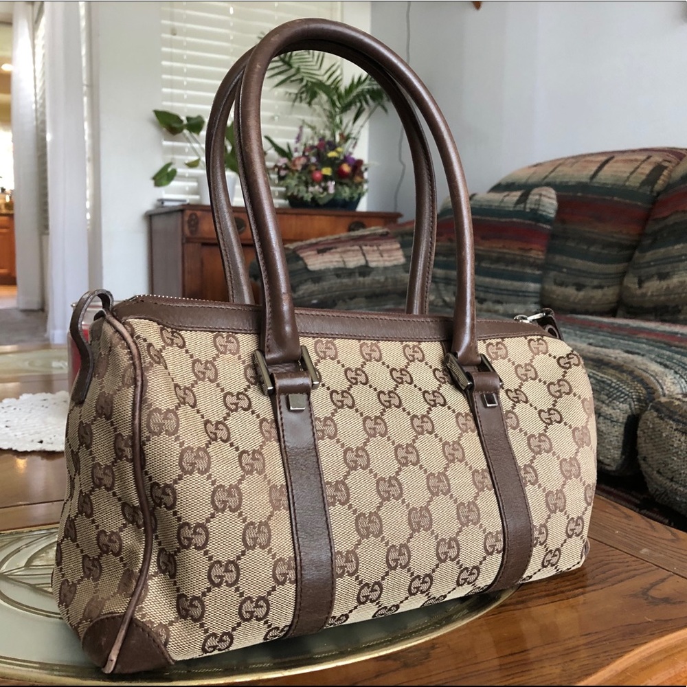 ❌SOLD❌Gucci Boston Bag Mini Monogram